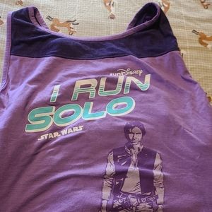 RunDisney star wars run solo running tank XXL